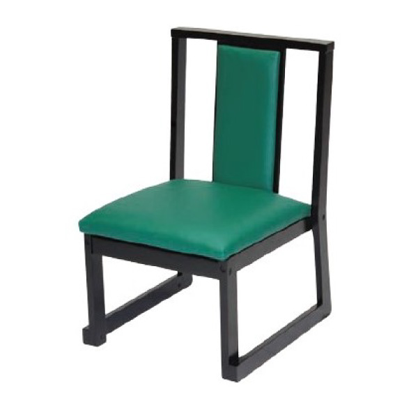 宴会用椅子  安土 SH350_レザーグリーン 1脚 