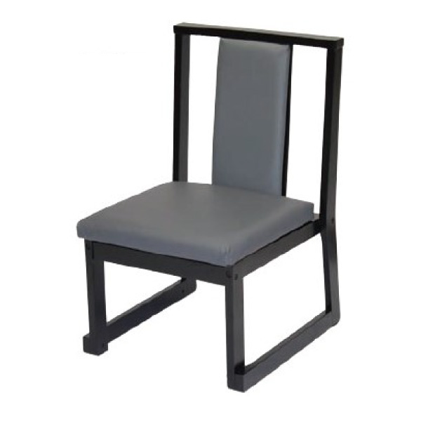 宴会用椅子  安土 SH350_レザーグレー 1脚 