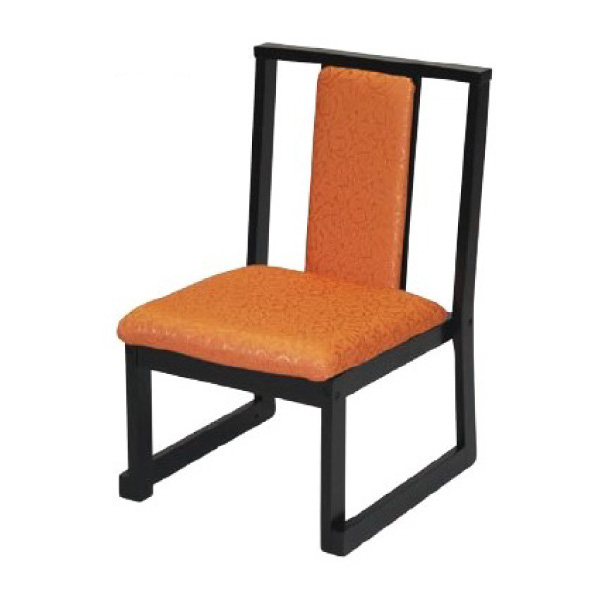 宴会用椅子  安土 SH350_布オレンジ 1脚 