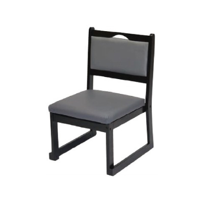 宴会用椅子  桃山 SH350_レザーグレー 1脚 