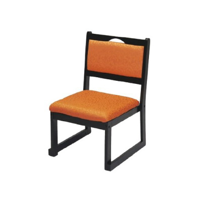 宴会用椅子  桃山 SH350_布オレンジ 1脚 